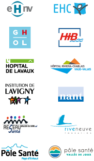logos des 12 établissements membres de la FHV